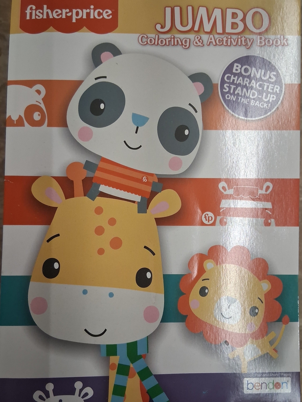 New Fisher-Price Coloring & Activity Book